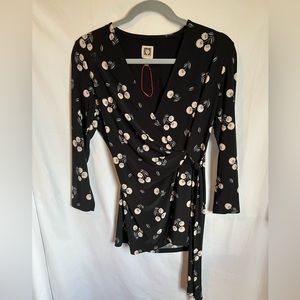 Anne Klein Side Tie Blouse